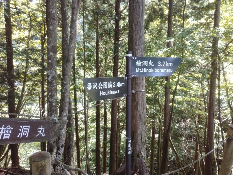 丹沢登山記録④箒沢公園橋～石棚山～檜洞丸 26